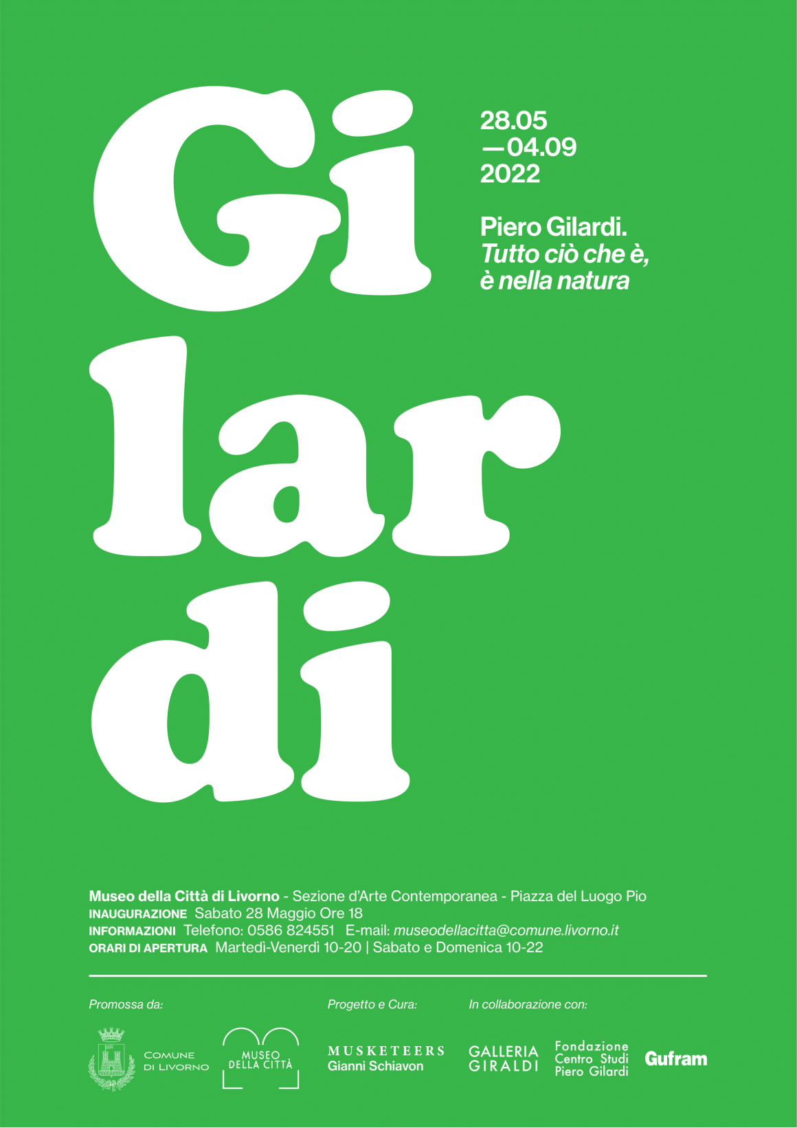 Inaugurazione Mostra ‘Piero Gilardi. Tutto ciò che è, è nella natura’