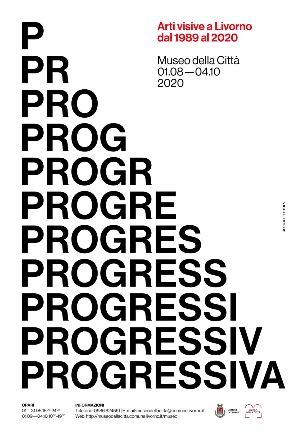 Progressiva. Arti visive a Livorno dal 1989 al 2020