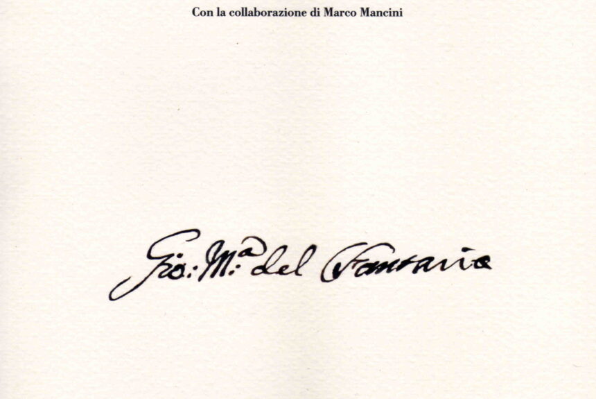 1dfb63b5-98f1-40ae-ad65-f37989280014 Presentazione del libro “Giovanni Maria Del Fantasia. Provveditore dell’Ufficio di Fabbrica di Livorno” di Clara Errico e Michele Montanelli